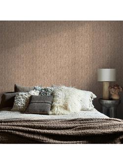 Abigail Ahern Heirloom Knit Wallpaper - view 2, Baked Beige