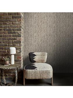 Abigail Ahern Heirloom Knit Wallpaper, Greige