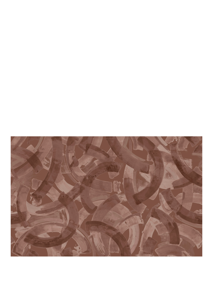 Abigail Ahern Nomad Fixed Size Mural Wallpaper, Terracotta