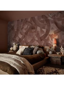 Abigail Ahern Nomad Fixed Size Mural Wallpaper - view 2, Terracotta