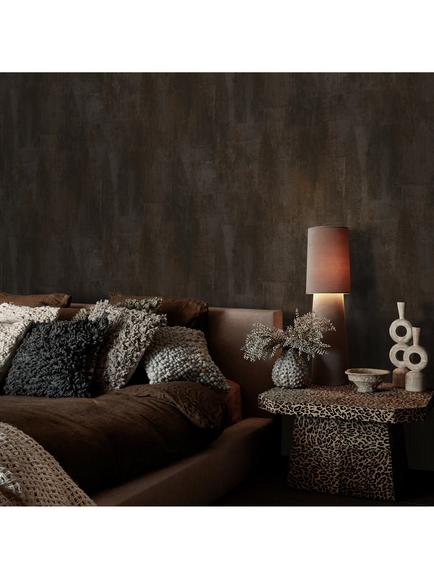 Abigail Ahern Oxidized Opulence Wallpaper - view 2, Charcoal