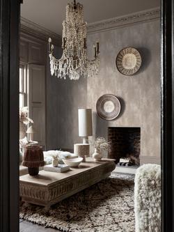 Abigail Ahern Oxidized Opulence Wallpaper - view 2, Limeston