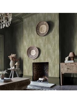 Abigail Ahern Oxidized Opulence Wallpaper - view 2, Misted Sage