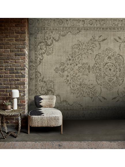 Abigail Ahern Tapestry Fixed Size Mural Wallpaper - view 2, Olive