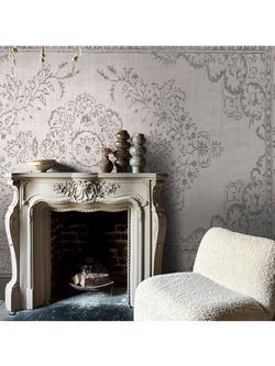 Abigail Ahern Tapestry Fixed Size Mural Wallpaper - view 2, Putty