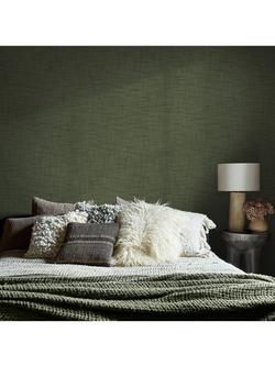 Abigail Ahern Weathered Linen Wallpaper - view 2, Garden
