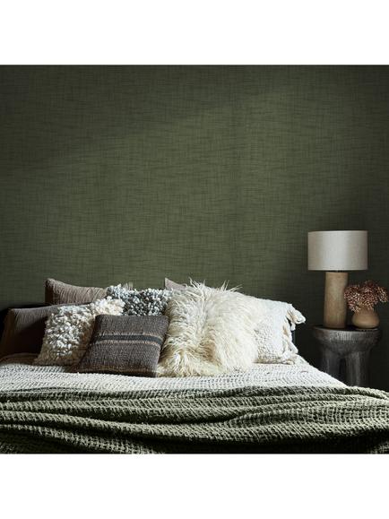 Abigail Ahern Weathered Linen Wallpaper - view 2, Garden