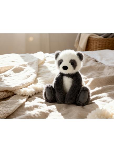 Keel Toys Keeleco Panda Soft Toy, 20cm - view 2, Multi
