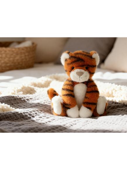 Keel Toys Keeleco Tiger Soft Toy, 20cm - view 2, Multi