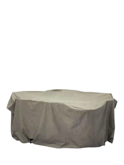 Bramblecrest 6-Seater Rectangular Dining Set Garden Furniture Cover, 164 x 95cm, Khaki