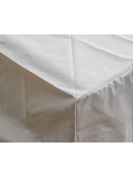 Bramblecrest Aluminium 6-Seater Rectangular Dining Set Garden Furniture Cover, 166 x 95cm - view 2, Khaki