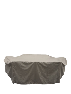 Bramblecrest 8-Seater Rectangular Dining Set Garden Furniture Cover, 240 x 100cm, Khaki