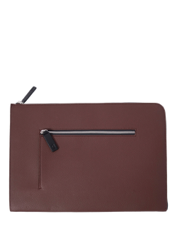 Caroline Gardner 16" Tech Sleeve Laptop Folio Bag, Wine, Wine