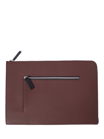 Caroline Gardner 16" Tech Sleeve Laptop Folio Bag, Wine, Wine