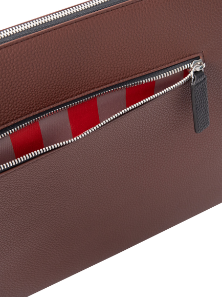 Caroline Gardner 16" Tech Sleeve Laptop Folio Bag, Wine - view 2, Wine