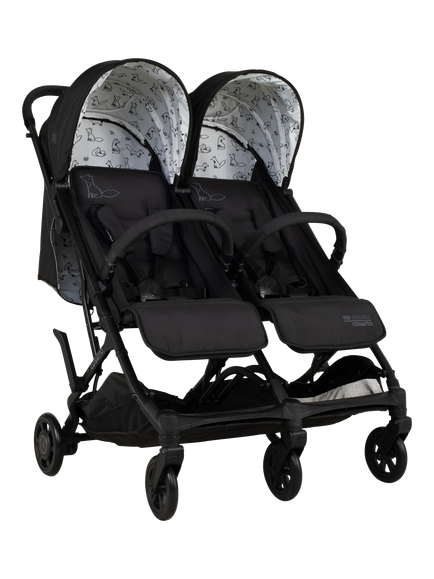 Cosatto Yo! Double Stroller, Foxed, Foxed
