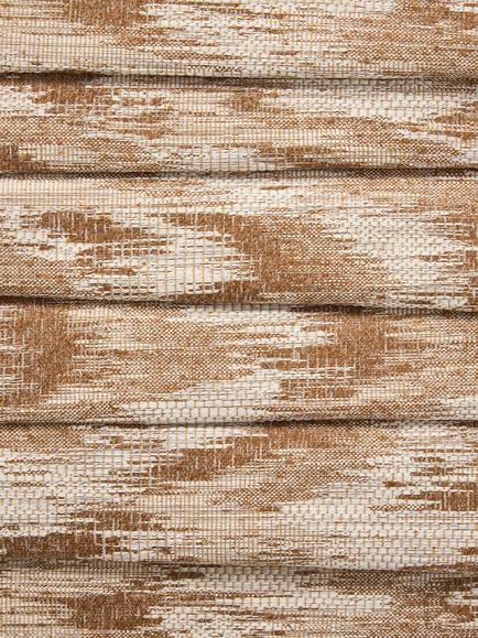 John Lewis Navarro Ikat Weave Furnishing Fabric, Caramel - view 2, Caramel