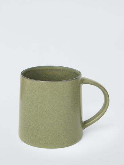 John Lewis The Colour Edit Stoneware Mug, 420ml, Avocado