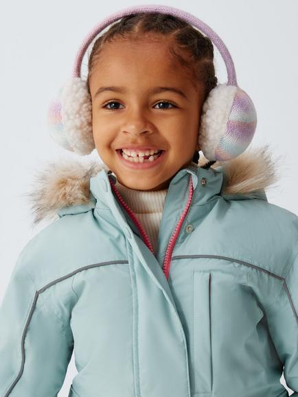 John Lewis Kids' Ombre Earmuffs, Multi, Multi