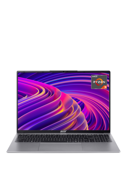 Acer Aspire Lite 15 Laptop, AMD Ryzen 3 Processor, 8GB RAM, 256GB SSD, 15.6” Full HD, Silver, Silver