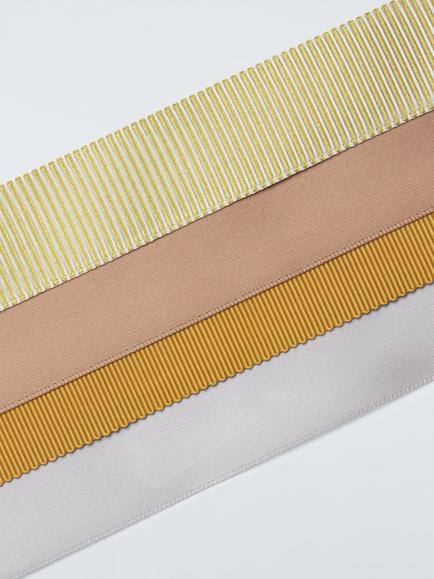John Lewis Luxury Gift Ribbon, 4x L4m, Gold Mix - view 2, Gold