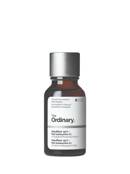 The Ordinary Volufiline 92% + Pal-Isoleucine 1% Targeted Plumping Serum, 15ml, Clear