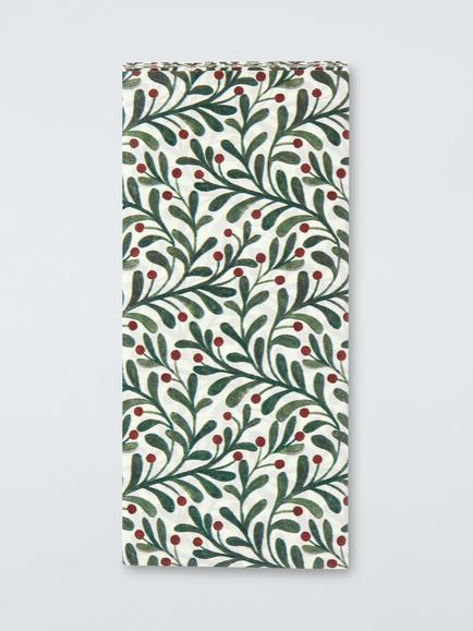 John Lewis Mistletoe Tissue Paper, 10 Sheets, Multi Colour