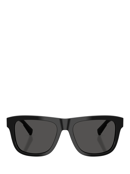 Dolce & Gabbana DG4545 Men's D-Frame Sunglasses - view 2, Black/Grey