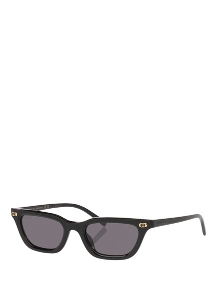 Gucci GC002644 Rectangular Sunglasses, Black