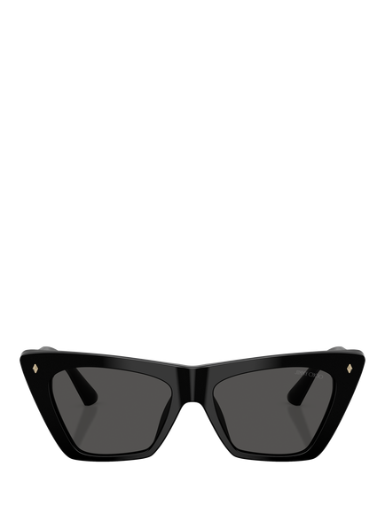 Jimmy Choo JC5062U Women's Cat's Eye Sunglasses - view 2, Black