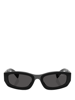 Miu Miu MU B04S Women's Irregular Sunglasses - view 2, Black
