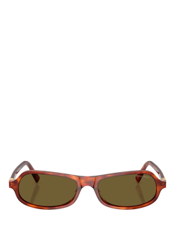 Miu Miu MU B10SU Men's Irregular Sunglasses, Havana Cognac/Brown - view 2, Havana Cognac/Brown