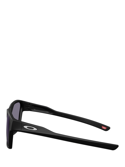 Oakley OO9497 Men's Tinted Square Sunglasses, Matte Black/Grey - view 2, Matte Black/Grey