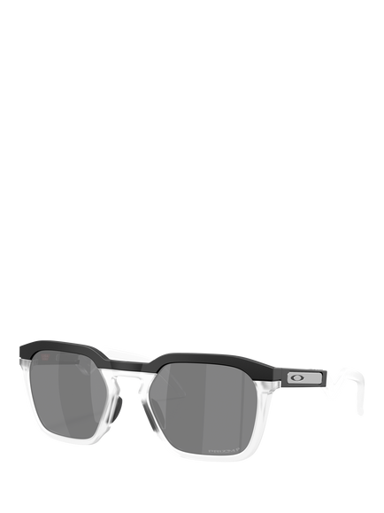 Oakley OO9533 Polarised Square Sunglasses, Matte Black/Grey, Matte Black/Grey