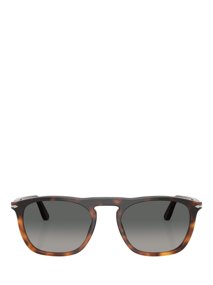 Persol PO3391S Men's D-Frame Sunglasses, Havana/Grey Gradient - view 2, Havana/Grey Gradient