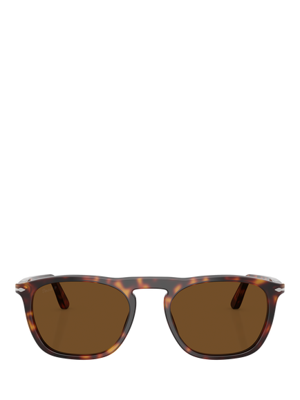 Persol PO3391S Men's D-Frame Sunglasses, Havana/Brown - view 2, Havana/Brown