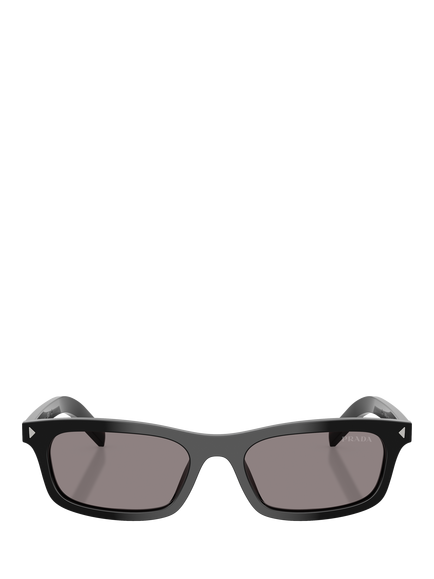 Prada PR D05S Pillow Sunglasses, Black/Grey - view 2, Black/Grey