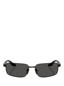 Prada PS B54S Men's Rectangular Sunglasses, Black - view 2, Black
