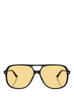 Ray-Ban RB2198 Unisex Round Sunglasses, Black - view 2, Black