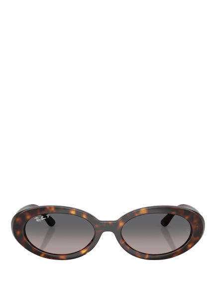 Ray-Ban RB2223 Women's Oval Sunglasses, Havana - view 2, Havana