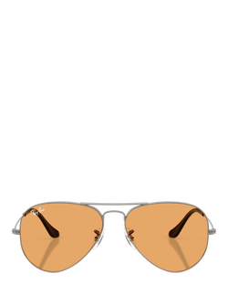 Ray-Ban RB3025 Unisex D-Frame Sunglasses, Gunmetal - view 2, Gunmetal