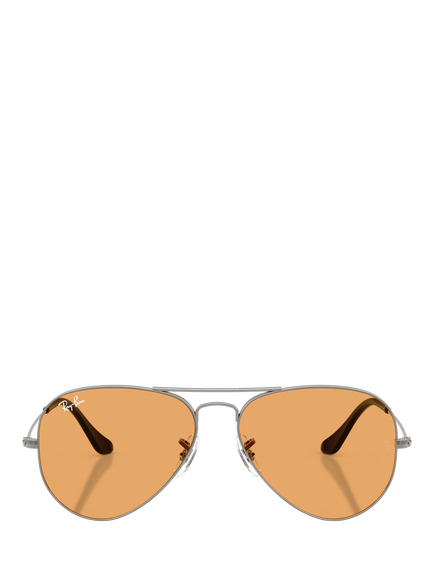 Ray-Ban RB3025 Unisex D-Frame Sunglasses, Gunmetal - view 2, Gunmetal