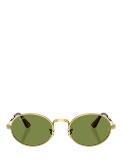 Ray-Ban RB3931 Oval Sunglasses, Arista Gold - view 2, Arista Gold