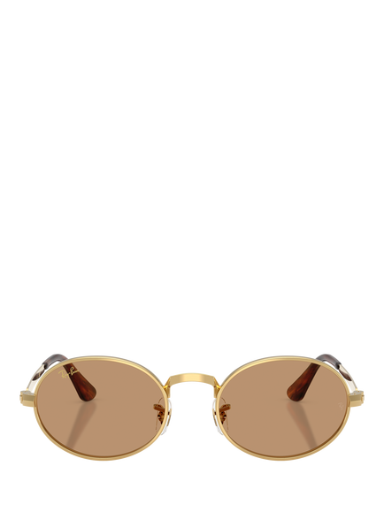 Ray-Ban RB3931 Unisex Oval Sunglasses, Arista Gold - view 2, Arista Gold