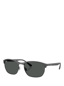 Ray-Ban RB4469 Square Sunglasses, Sand Grey, Sand Grey