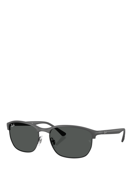 Ray-Ban RB4469 Square Sunglasses, Sand Grey, Sand Grey