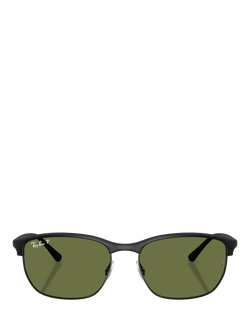 Ray-Ban RB4469 Square Sunglasses, Sand Black - view 2, Sand Black