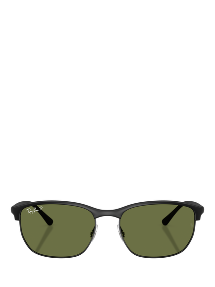 Ray-Ban RB4469 Square Sunglasses, Sand Black - view 2, Sand Black