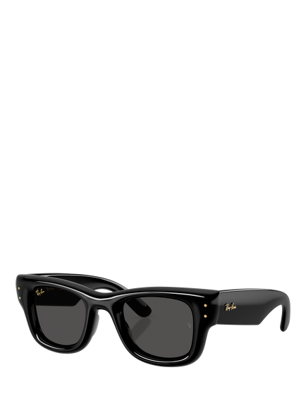 Ray-Ban RB4940 Unisex D-Frame Sunglasses, Black, Black