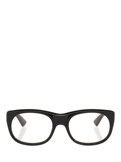 Yves Saint Laurent YS000851 Rectangular Sunglasses, Black - view 2, Black